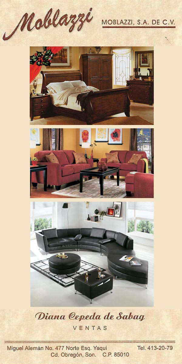 Moblazzi S. A. de C. V. en Ciudad Obregón anunciado por