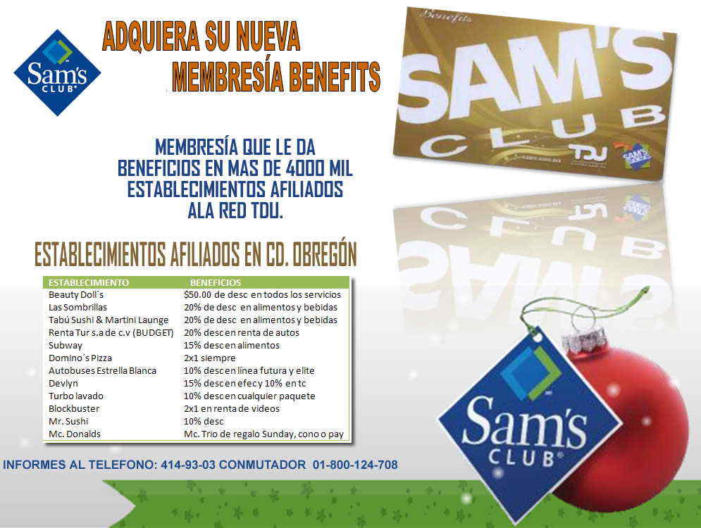 Sam's CLUB en Ciudad Obregón anunciado por . Tiendas en  Ciudad Obregón Tienda .Sam's CLUB en el buen fin.