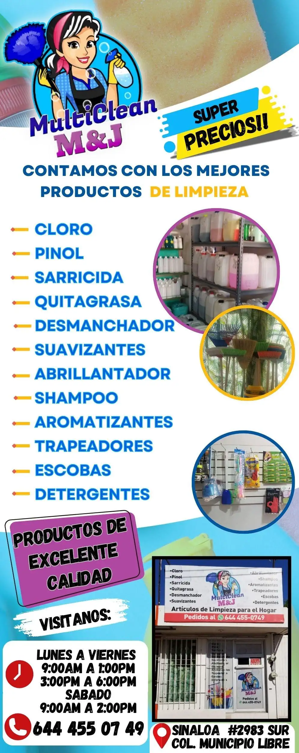 MultiClean M&J Productos de Limpieza para el Hogar