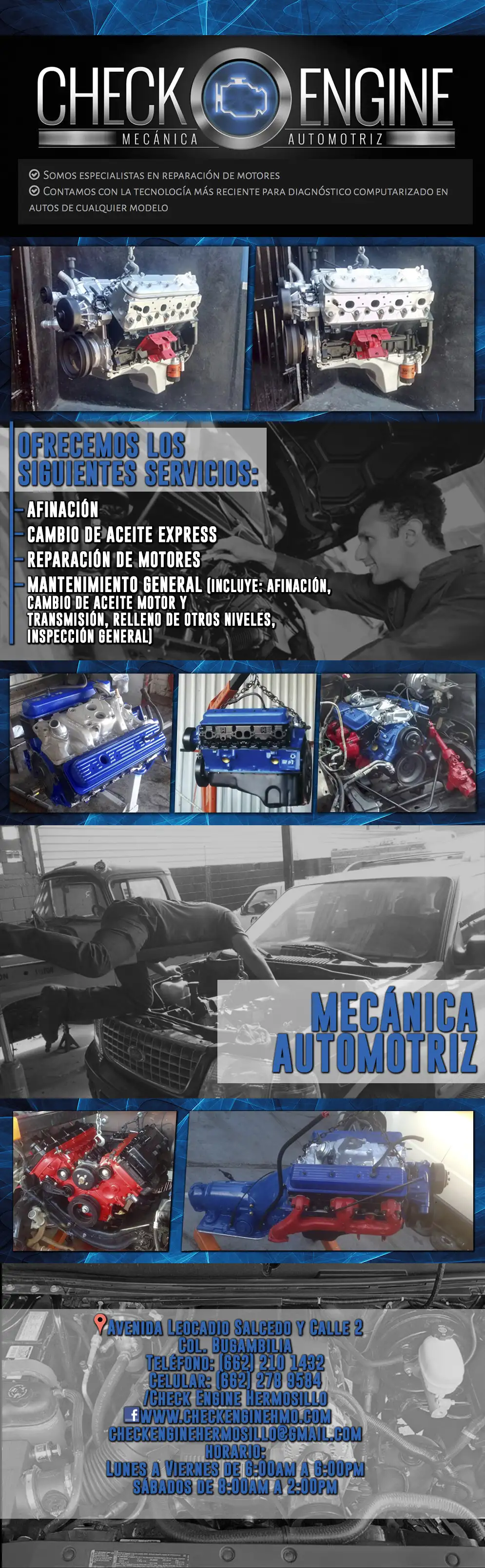 CHECK ENGINE Mecánica Automotriz