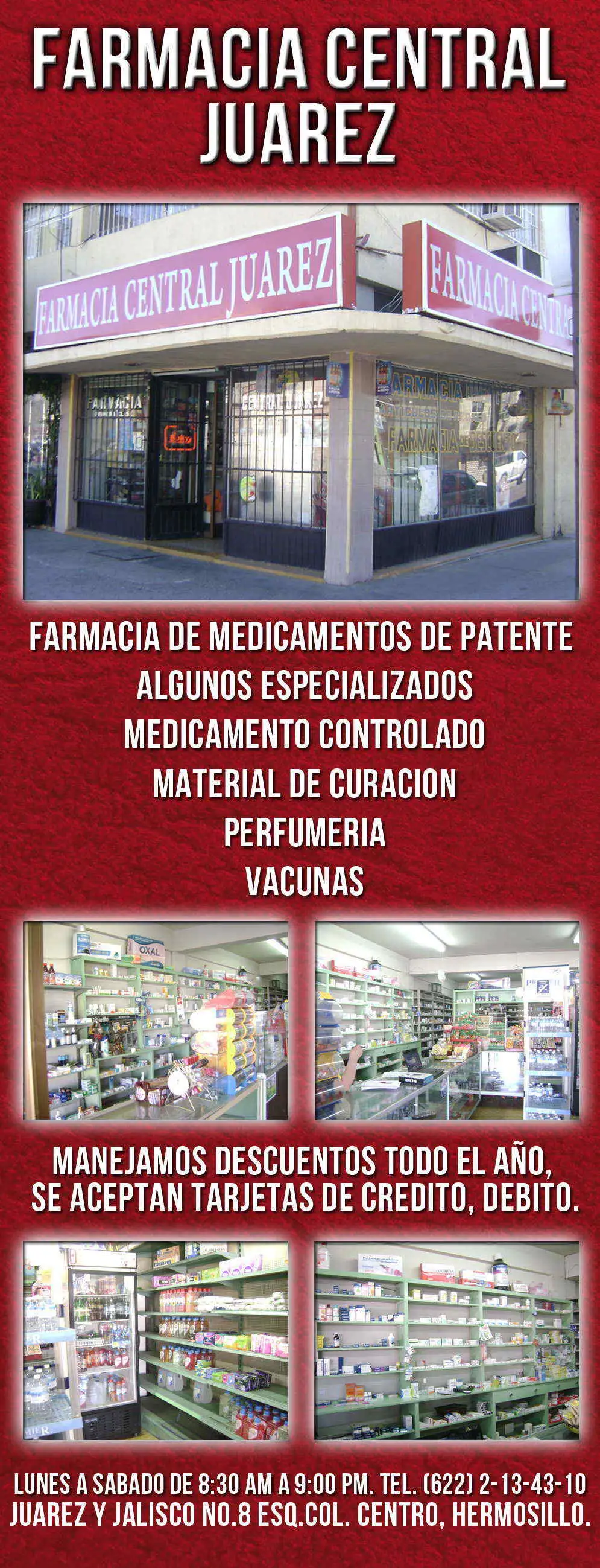 FARMACIA CENTRAL JUAREZ