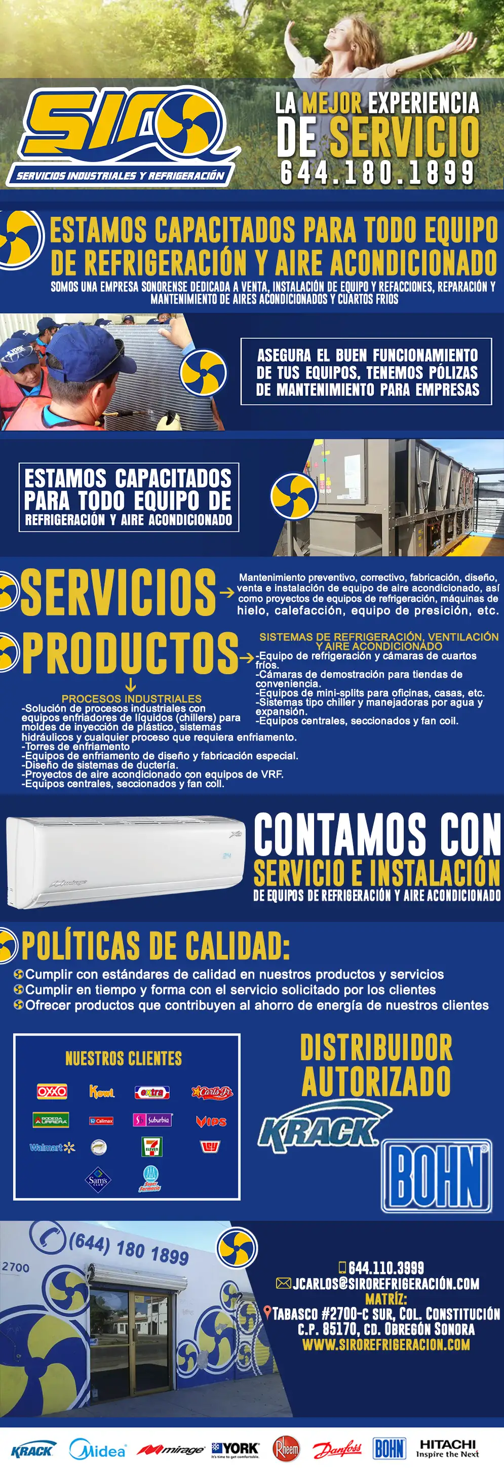 SIRO SERVICIOS INDUSTRIALES Y REFRIGERACION