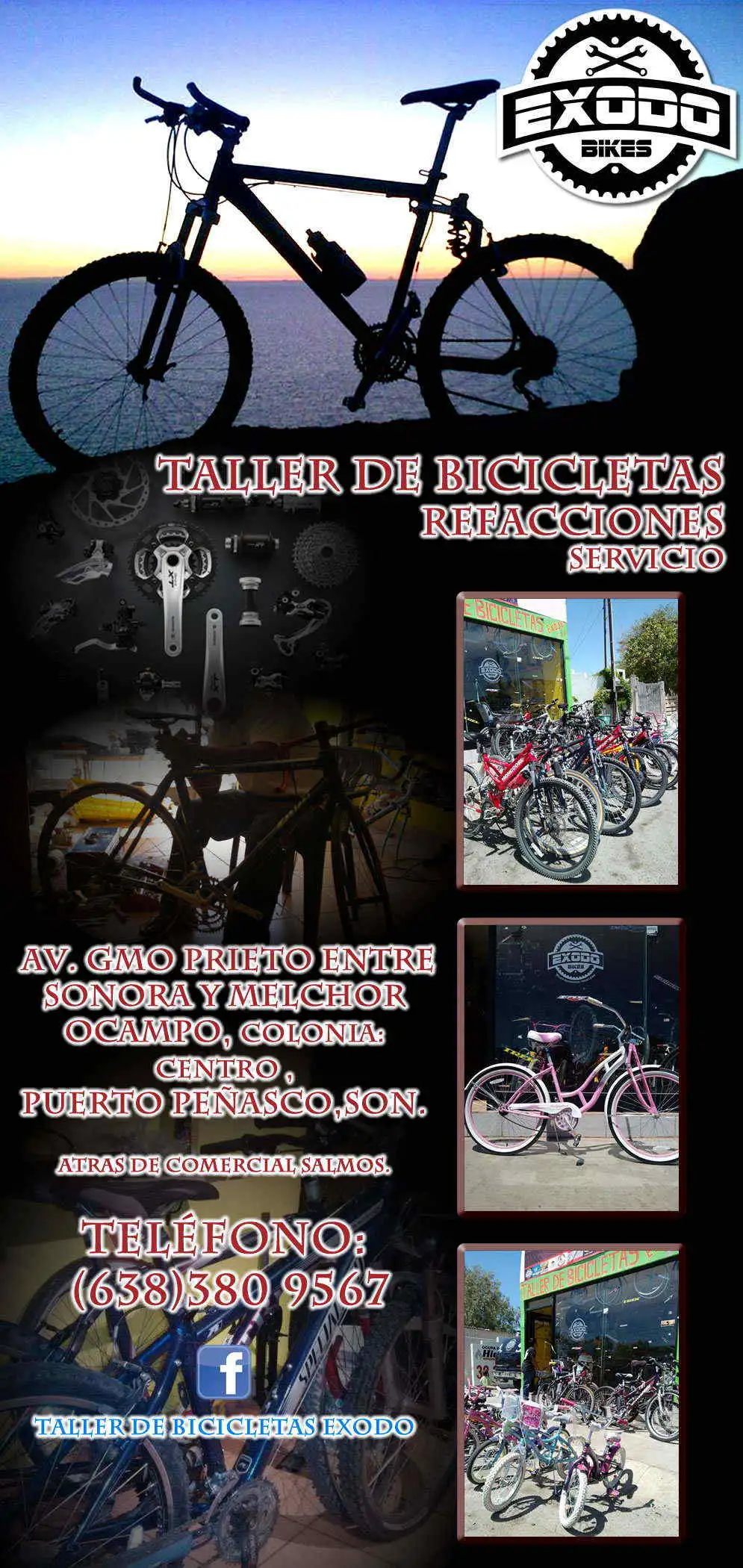 Taller y Refaccionaria de Bicicletas EXODO